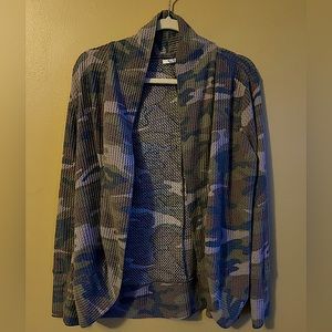 Camouflage Cardigan